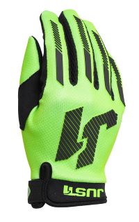 GUANTES MOTOCROSS JUST1 J-FORCE X FLUO GREEN L [J1C123]
